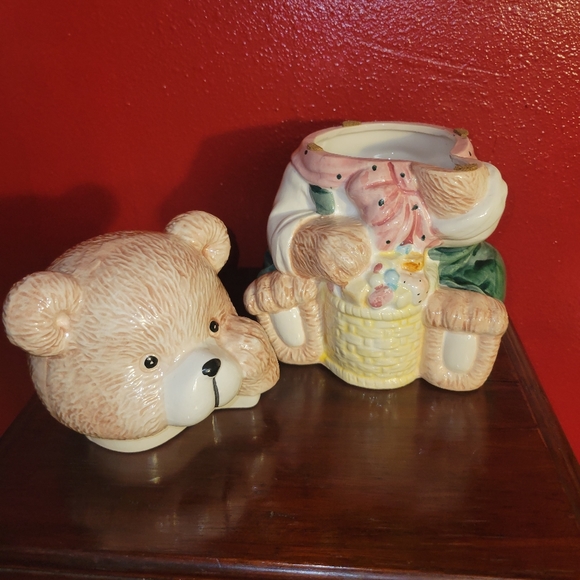 🌼  Vintage Little Bear Cookie Jar - Picture 4 of 8